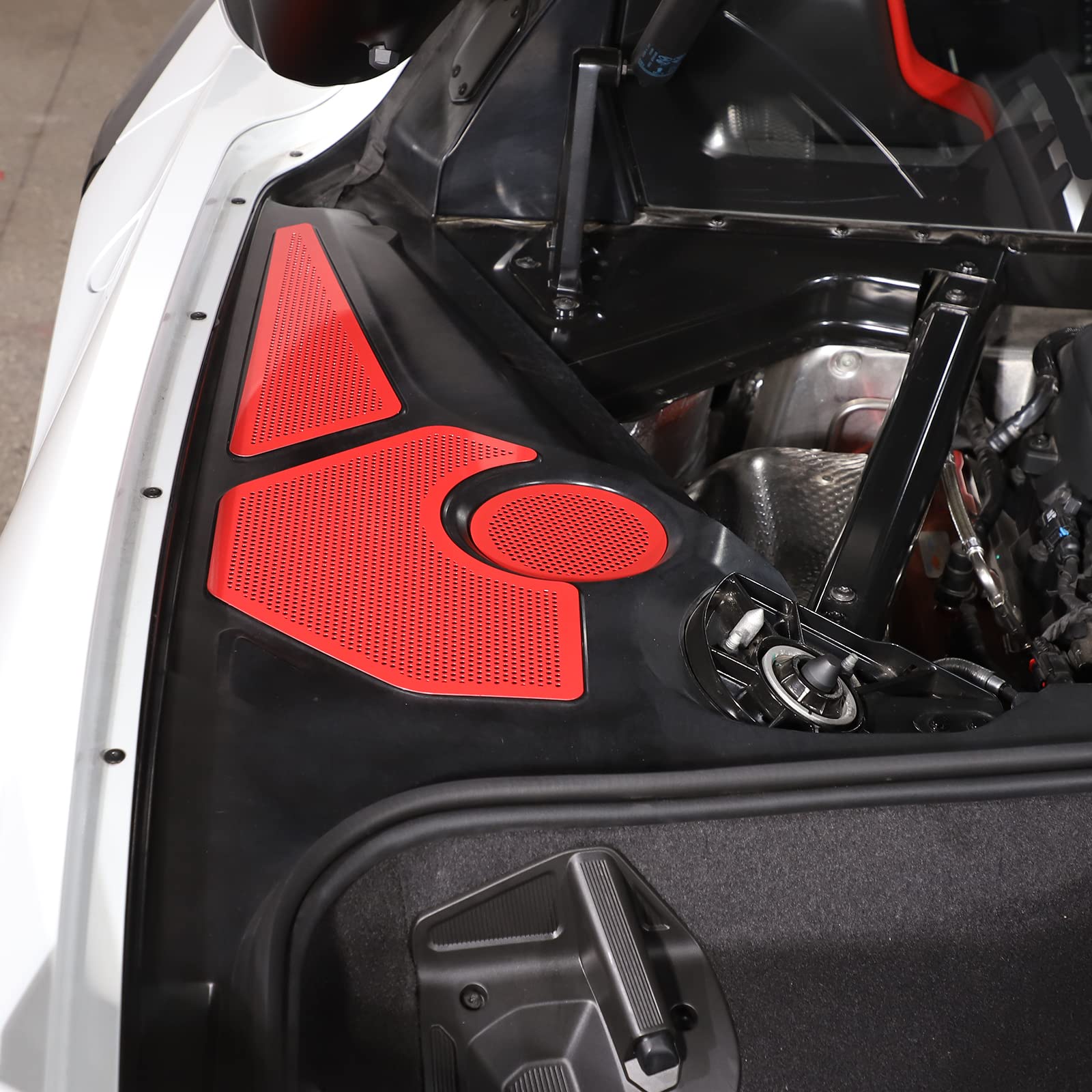 ２０２４年式　コルベット　C8 V型エンジン用カバー Amazon.com: Engine Cover Replacement Compatible with